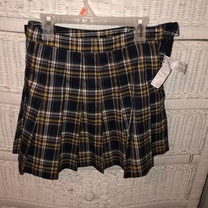 Plaid School Girl Skirt